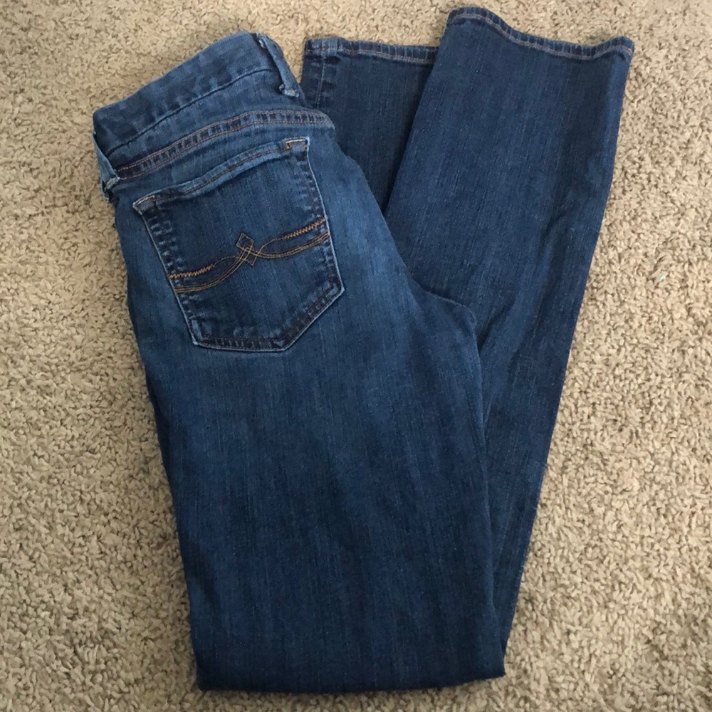 Lucky Dark Wash Ankle Jeans Size 0/25